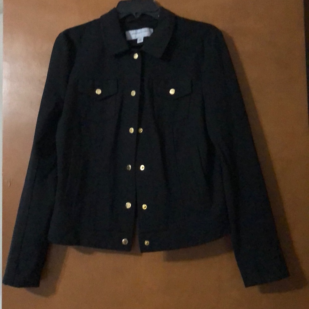 Marc New York by Andrew Mark knit trucker jacket
